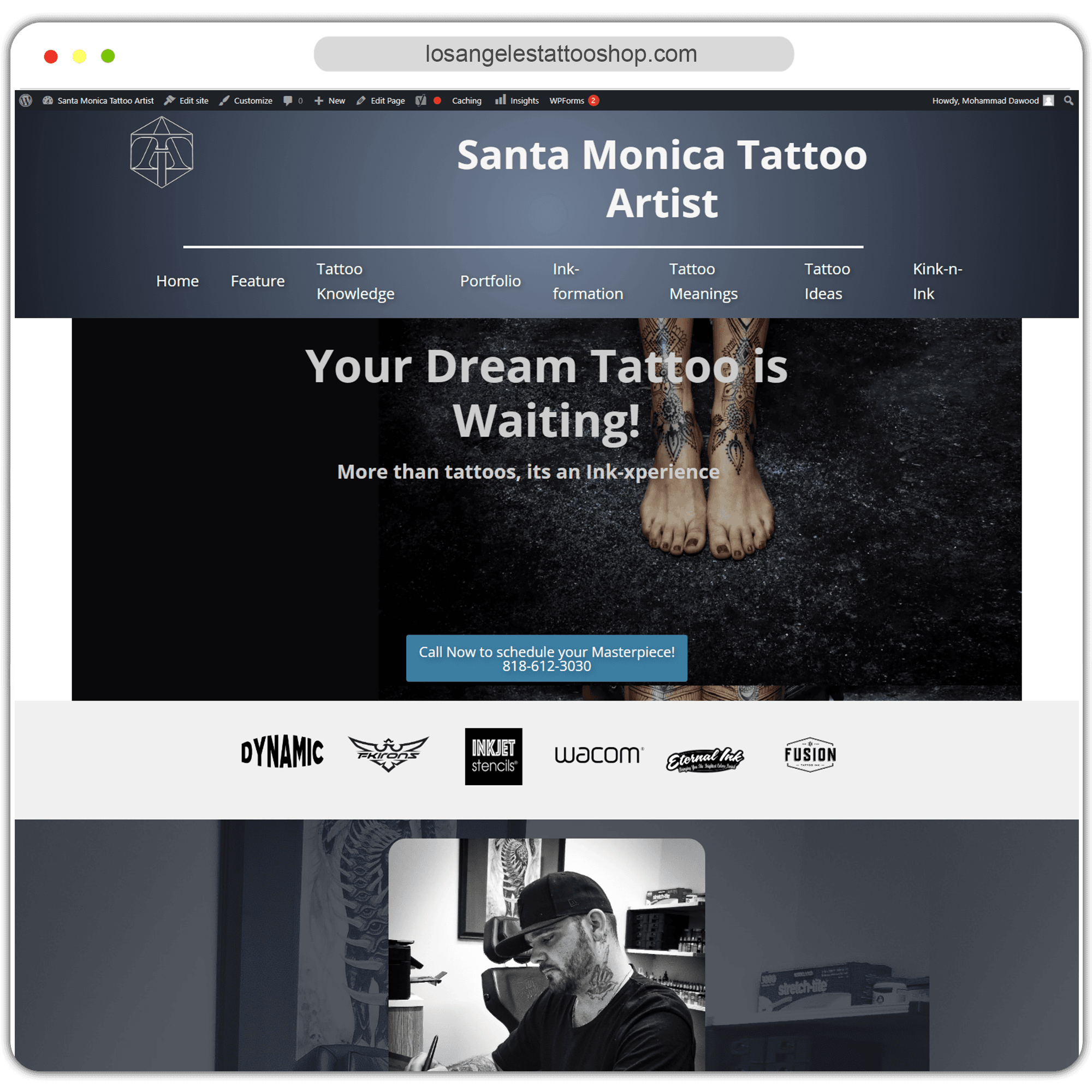 Los Angeles Tattoo Shop